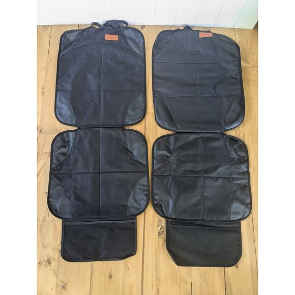 Set of 2 Smart Elf Car Seat Protectors - Black - Picture 1 of 5